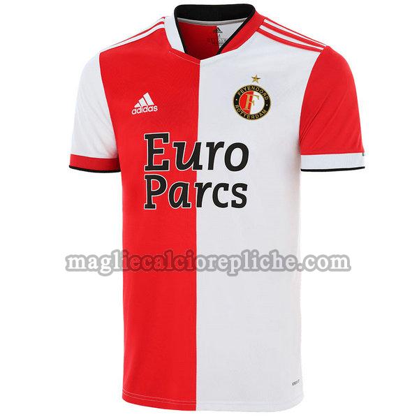 prima divisa maglie calcio feyenoord 2021 2022 rosso bianco