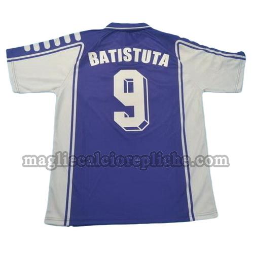 prima divisa maglie calcio fiorentina 1999-2000 batistuta 9