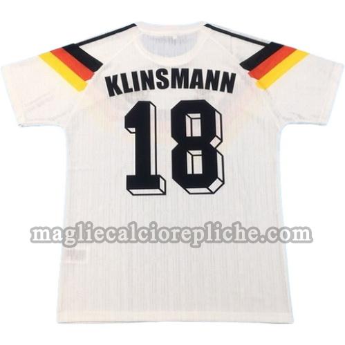 prima divisa maglie calcio germania 1990 klinsmann 18