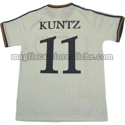 prima divisa maglie calcio germania 1996 kuntz 11