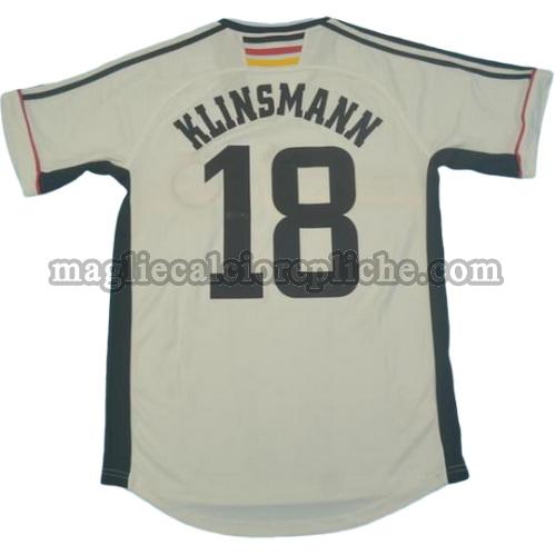 prima divisa maglie calcio germania coppa del mondo 1998 klinsmann 18