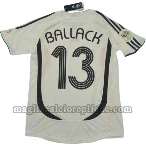 prima divisa maglie calcio germania coppa del mondo 2006 ballack 13