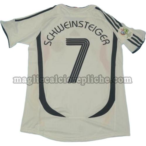 prima divisa maglie calcio germania coppa del mondo 2006 schweinsteiger 7