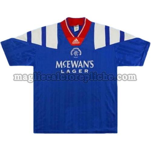 prima divisa maglie calcio glasgow rangers 1992-1994