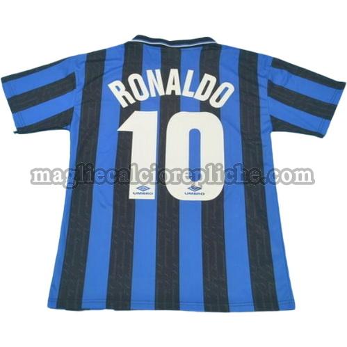 prima divisa maglie calcio inter 1997-1998 ronaldo 10
