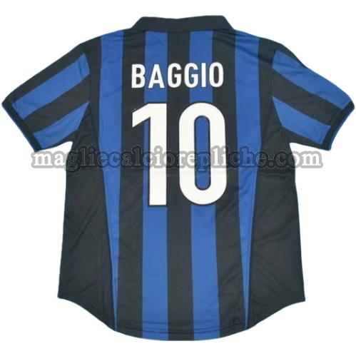 prima divisa maglie calcio inter 1998-1999 baggio 10