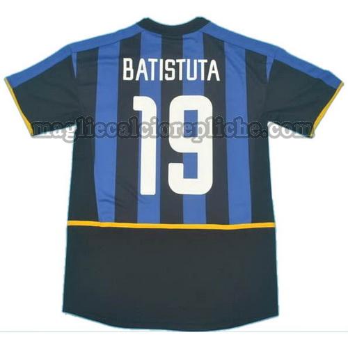 prima divisa maglie calcio inter 2002-2003 batistuta 19