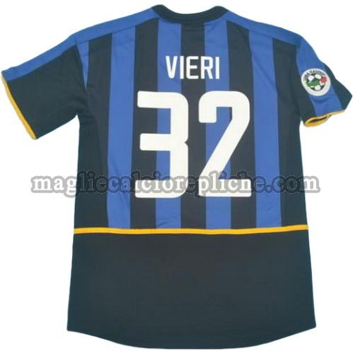 prima divisa maglie calcio inter 2002-2003 vieri 32