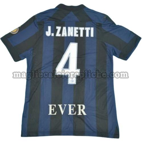 prima divisa maglie calcio inter 2013-2014 j.zanetti 4