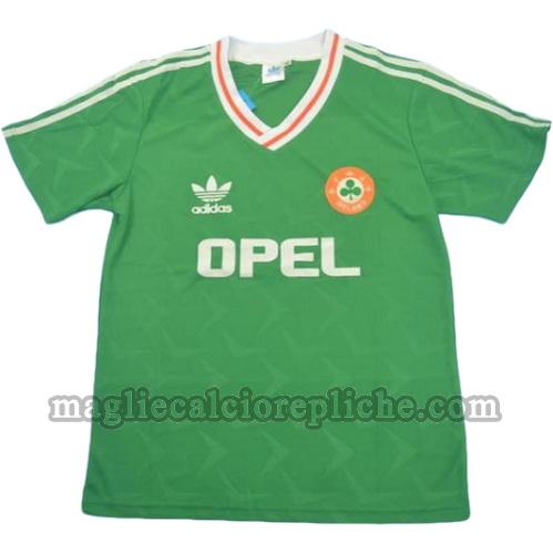 prima divisa maglie calcio irlanda 1990-1992