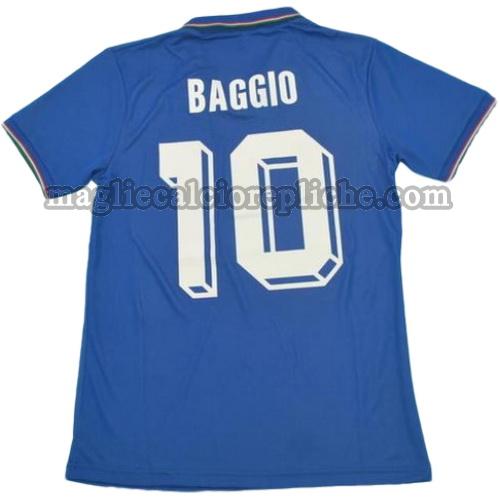 prima divisa maglie calcio italia coppa del mondo 1990 baggio 10