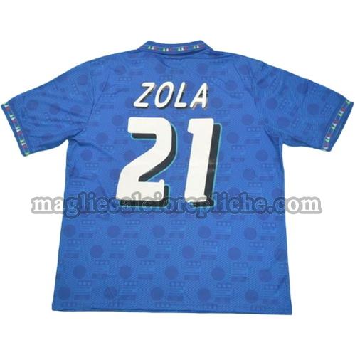 prima divisa maglie calcio italia coppa del mondo 1994 zola 21