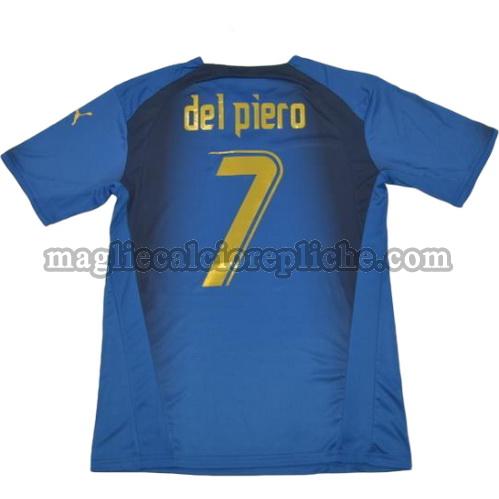 prima divisa maglie calcio italia coppa del mondo 2006 del piero 7