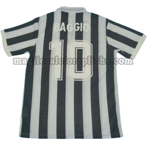 prima divisa maglie calcio juventus 1991 baggio 10