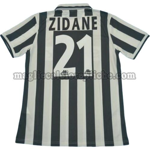 prima divisa maglie calcio juventus 1996-1997 zidane 21