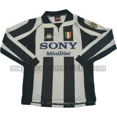 prima divisa maglie calcio juventus 1997-1998 manica lunga