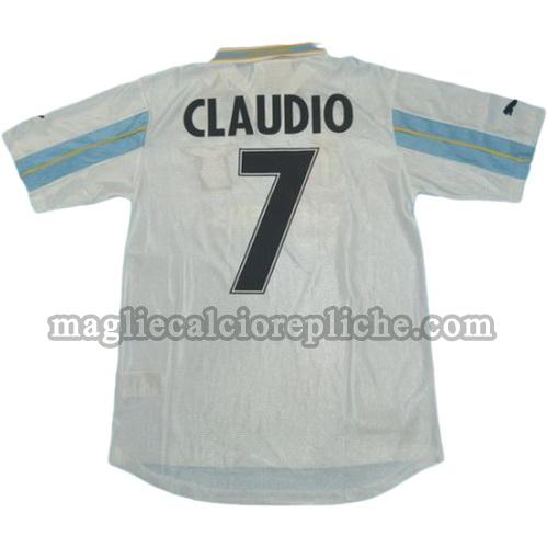 prima divisa maglie calcio lazio 2000-2001 claudio 7