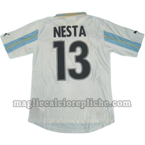 prima divisa maglie calcio lazio 2000-2001 nesta 13