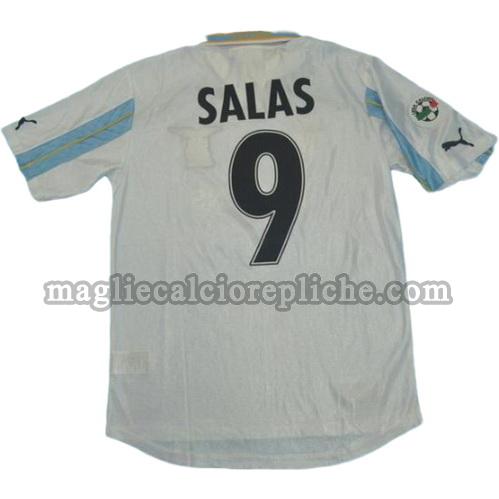 prima divisa maglie calcio lazio 2000-2001 salas 9