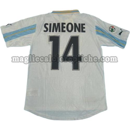 prima divisa maglie calcio lazio 2000-2001 simeone 14