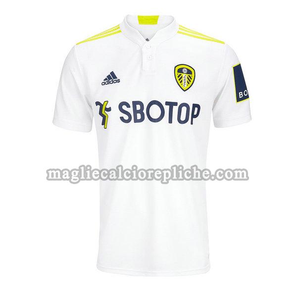 prima divisa maglie calcio leeds united 2021 2022 bianco