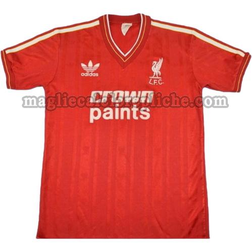 prima divisa maglie calcio liverpool 1985-1987
