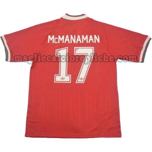 prima divisa maglie calcio liverpool 1993-1995 mc manaman 7