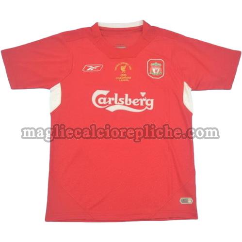 prima divisa maglie calcio liverpool 2004-2005