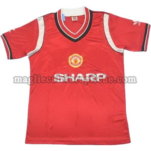 prima divisa maglie calcio manchester united 1985-1986