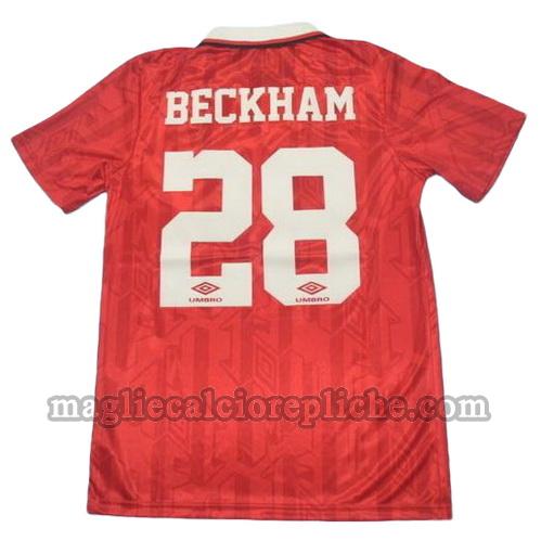 prima divisa maglie calcio manchester united 1994 beckham 28