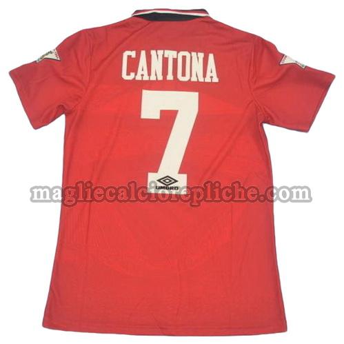 prima divisa maglie calcio manchester united 1995-1996 cantona 7