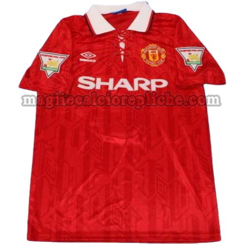 prima divisa maglie calcio manchester united pl 1994