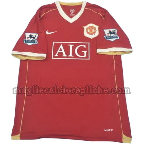 prima divisa maglie calcio manchester united pl 2005-2006