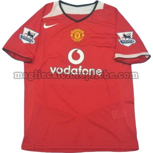 prima divisa maglie calcio manchester united pl 2006-2007