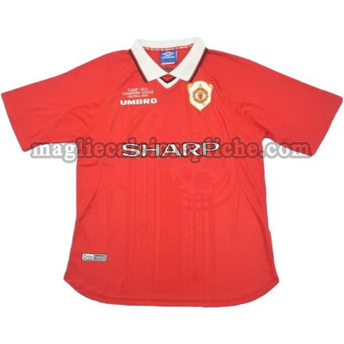 prima divisa maglie calcio manchester united ucl 1999