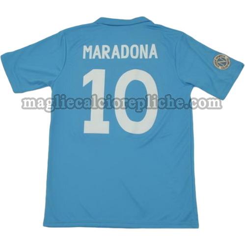 prima divisa maglie calcio napoli 1987-1988 maradona 10