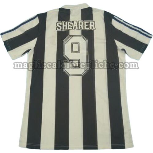 prima divisa maglie calcio newcastle united 1995-1997 shearer 9