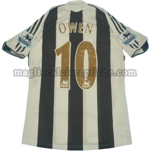 prima divisa maglie calcio newcastle united 2005-2006 owen 10