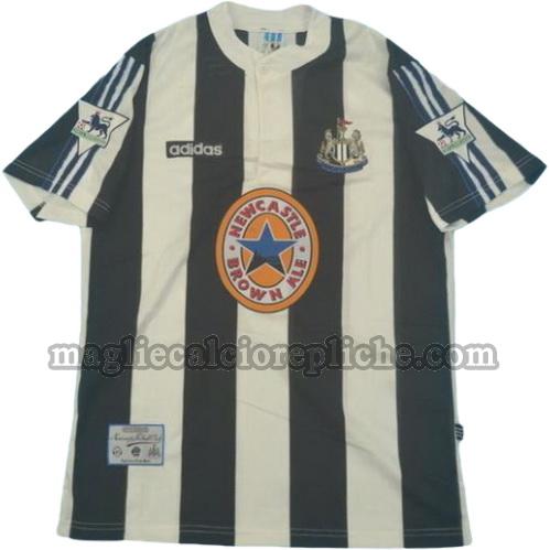 prima divisa maglie calcio newcastle united pl 1995-1997