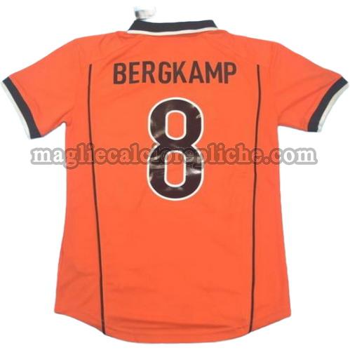 prima divisa maglie calcio olanda 1998 bergkamp 8