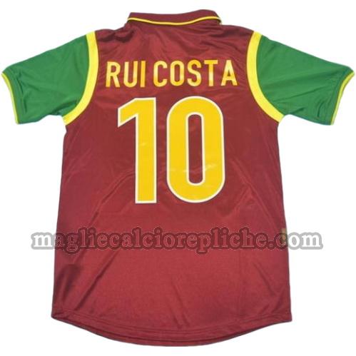 prima divisa maglie calcio portogallo coppa del mondo 1998 rui costa 10