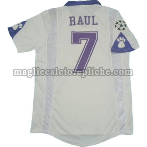 prima divisa maglie calcio real madrid 1997-1998 raul 7