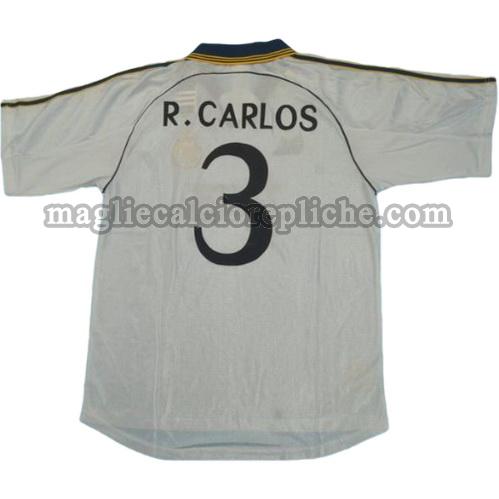 prima divisa maglie calcio real madrid 1999-2000 r.carlos 3