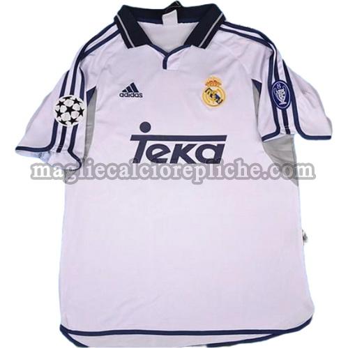 prima divisa maglie calcio real madrid 2001-2002