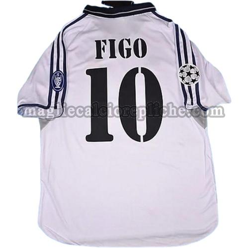 prima divisa maglie calcio real madrid 2001-2002 figo 10