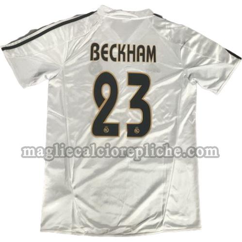 prima divisa maglie calcio real madrid 2003-2004 beckham 23