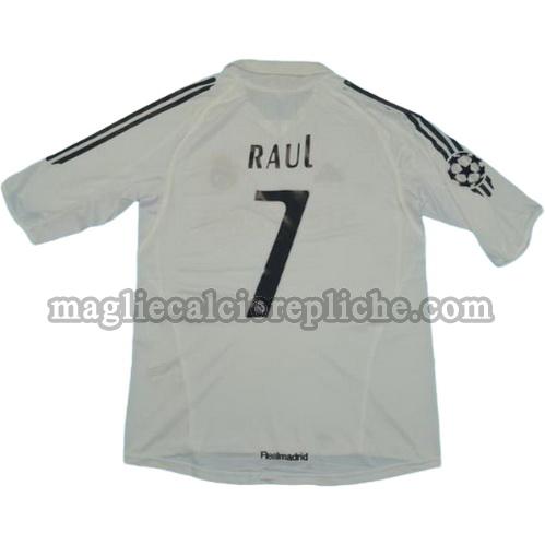 prima divisa maglie calcio real madrid 2005-2006 raul 7