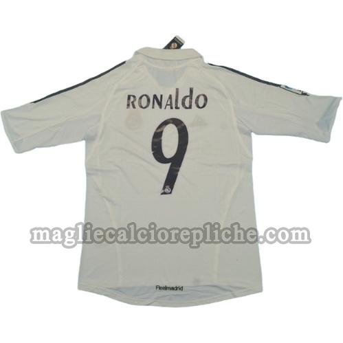 prima divisa maglie calcio real madrid 2005-2006 ronaldo 9