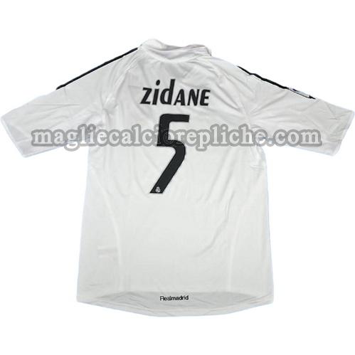 prima divisa maglie calcio real madrid 2005-2006 zidane 5