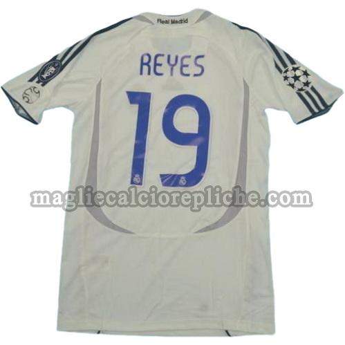 prima divisa maglie calcio real madrid 2006-2007 reyes 19